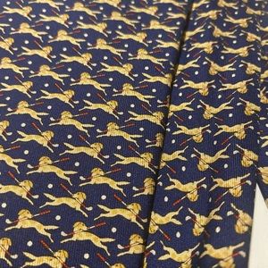 Salvatore Ferragamo silk tie